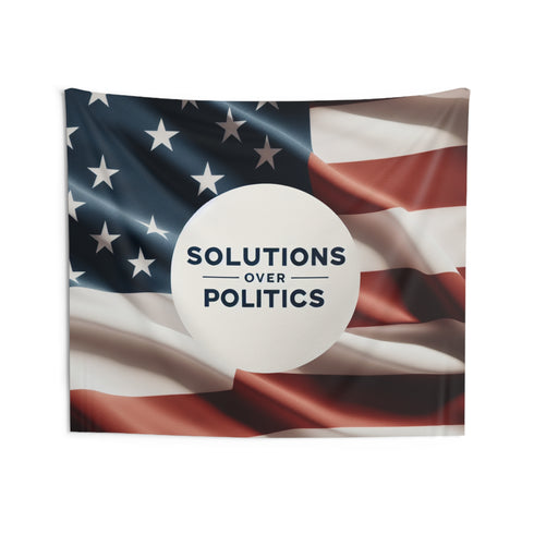 Indoor Wall Tapestries - Solutions Over Politics