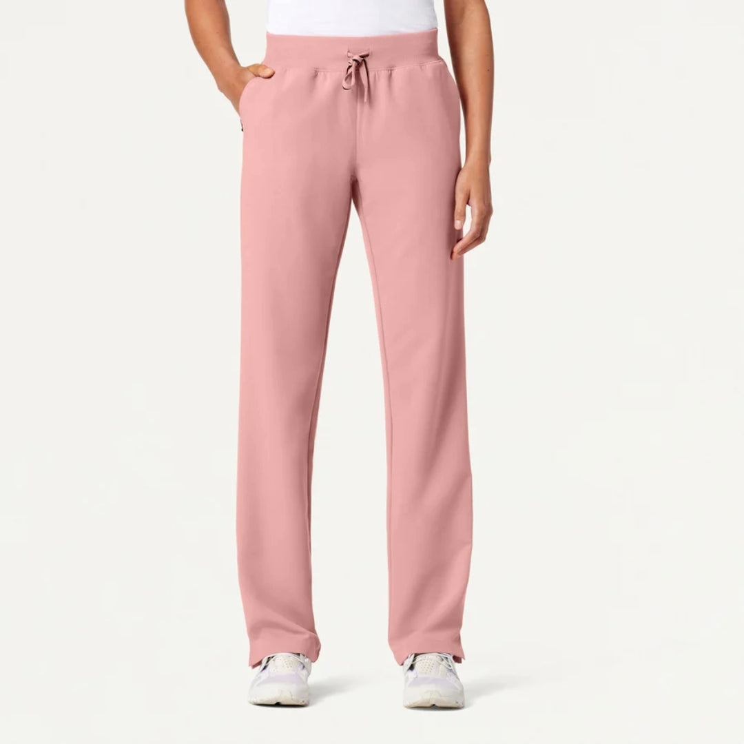Alia, Pants & Jumpsuits, Alia High Rise Pullon Capri Crop Pants Pink Sz L  Xl Damaged